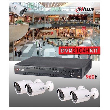 PAQUETE CCTV 4 CANALES - MARCA DAHUA - SERTECSUR - Servicios ...