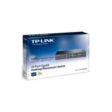 TPLINK TLSG1024D SWITCH 24 10/100/1000 GIGABIT