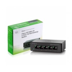 CISCO SF100D05 SWITCH 5 PUERTOS 10/100