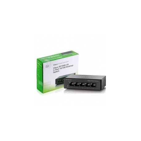 CISCO SF100D05 SWITCH 5 PUERTOS 10/100