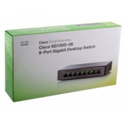 CISCO SG100D08 SWITCH 8 PUERTOS GIGABIT 10/100/1000