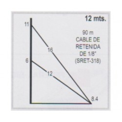 PAQUETE TORRE 12 METROS COMPLETO