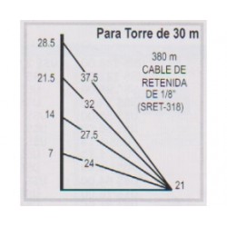 PAQUETE TORRE 30 METROS COMPLETO