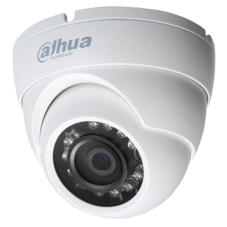 DAHUA HDAW1100M28S2 - CAMARA DOMO ALTA DEFINICION HDCVI 720P / 1 MEGAPIXEL / LENTE 2.8 MM / SMART IR 30 MTS