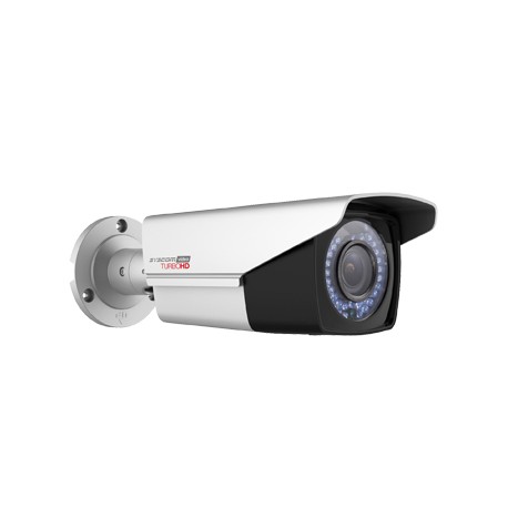 Camara bala FullHD 1080p TurboHD TVI con lente 2.8-12mm, con función SMART IR para 40mts