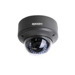 Cámara domo antivandalismo TurboHD 1080p con lente varifocal de 2.8 ~ 12mm e IR inteligente para 40mts