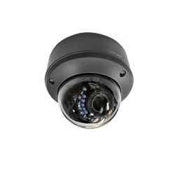 Domo antivandálico 1080p TurboHD con lente 2.8-12mm, IR 20m, menú OSD, salida dual TurboHD/análogo